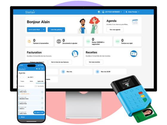 Pack Inzee Factu sur ordinateur, smartphone et lecteur NEO